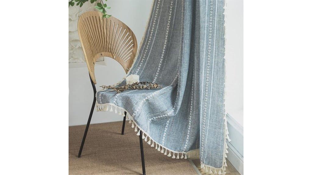 boho curtains 84 inches