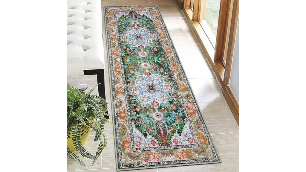 boho hallway runner rug