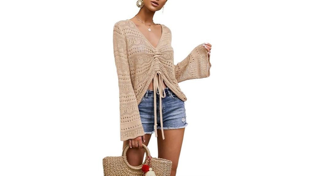 boho off shoulder crop