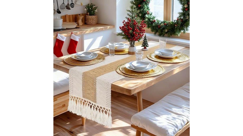 boho small coffee runner