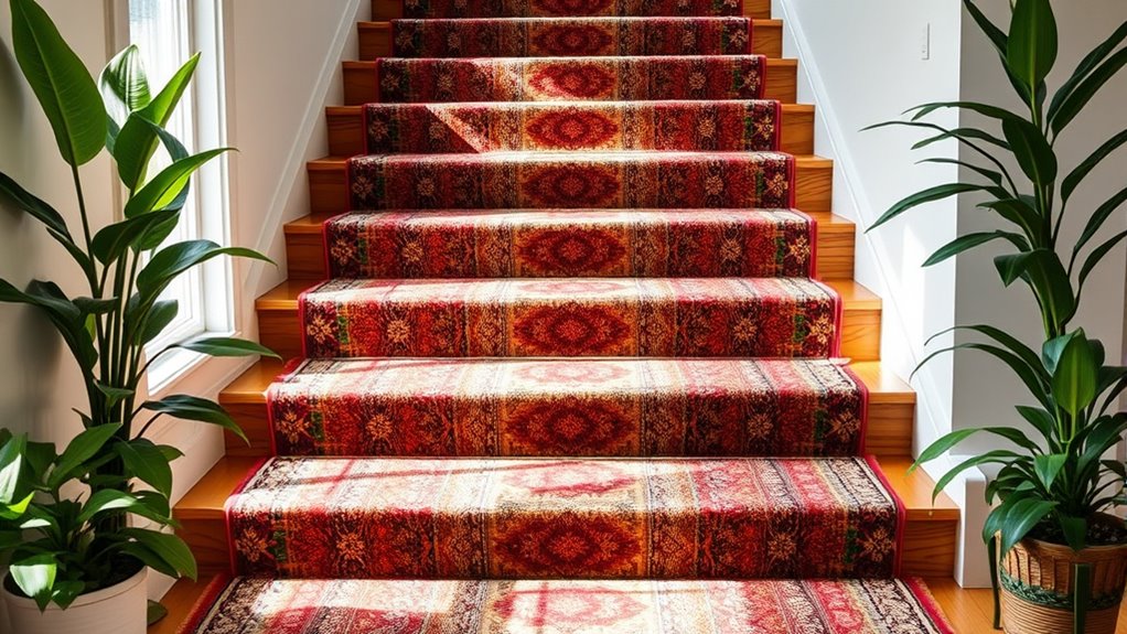 boho stair runner rugs