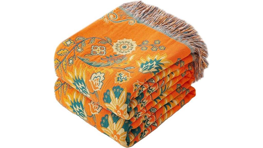 boho twin cotton quilt