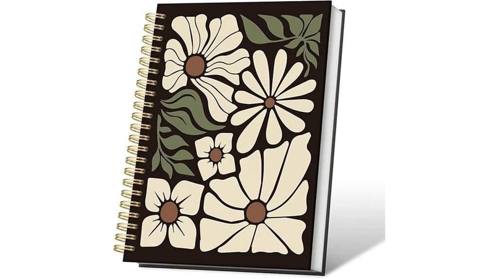 boho women s spiral notebook