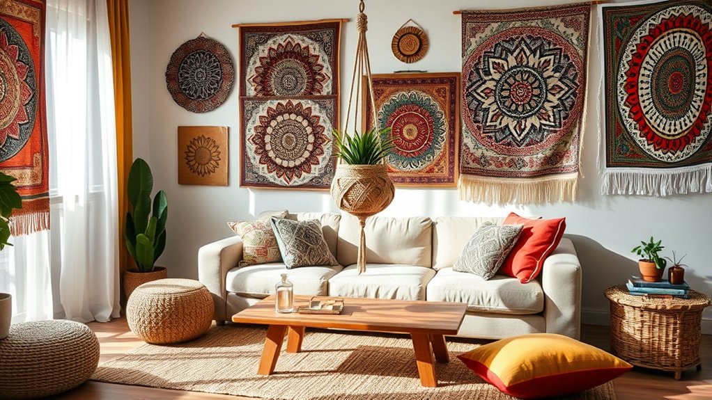choosing boho wall decor