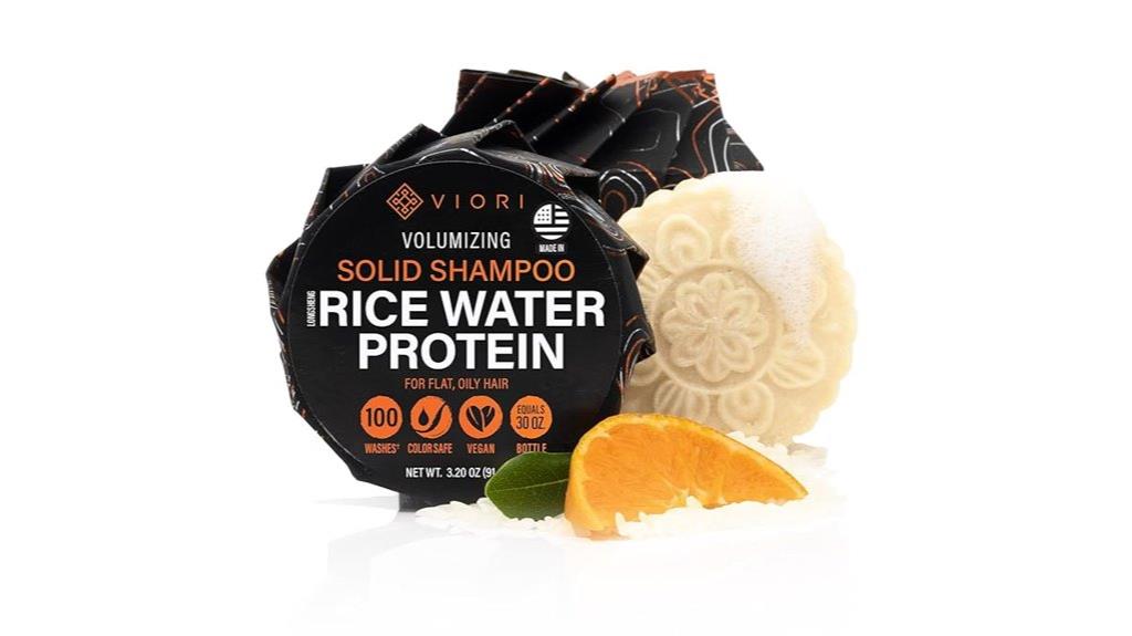 citrus rice water shampoo