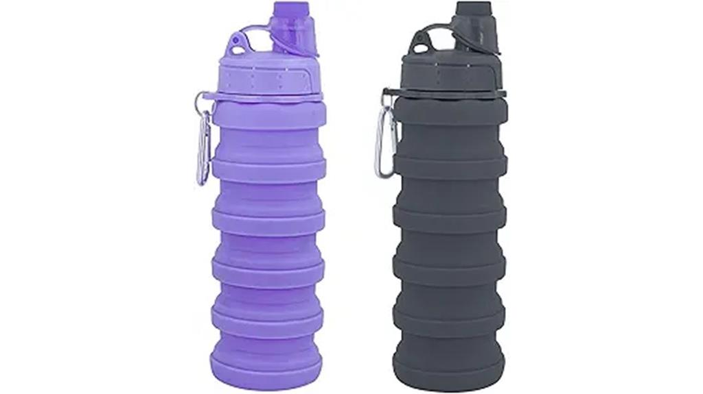 collapsible waterproof travel bottle