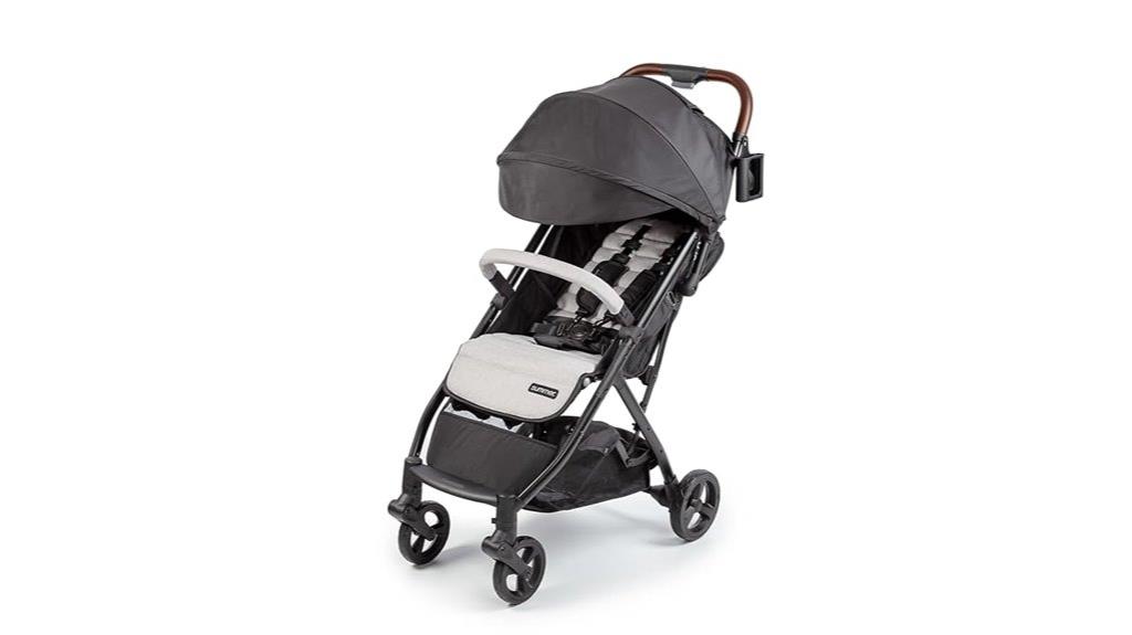 compact folding stroller