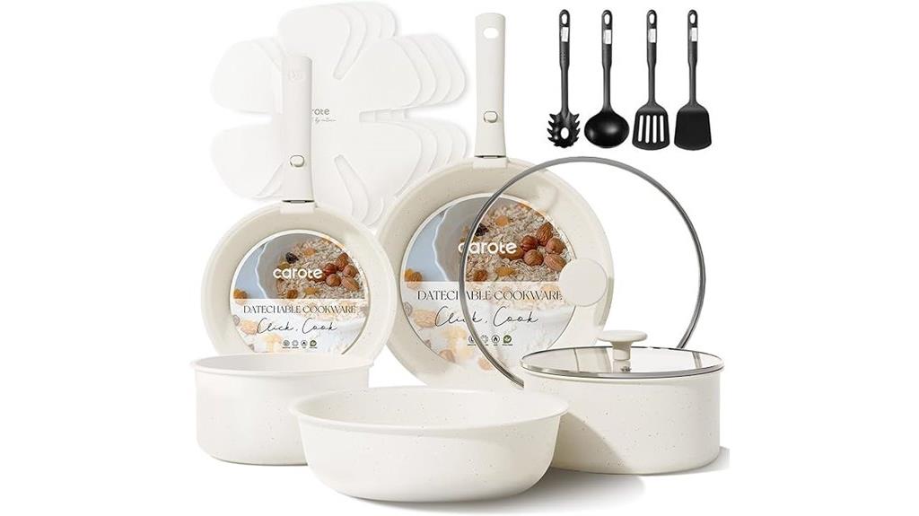 complete 17 piece cookware set