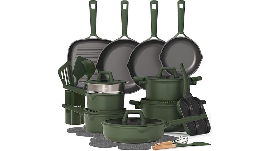 complete 31 piece cookware set