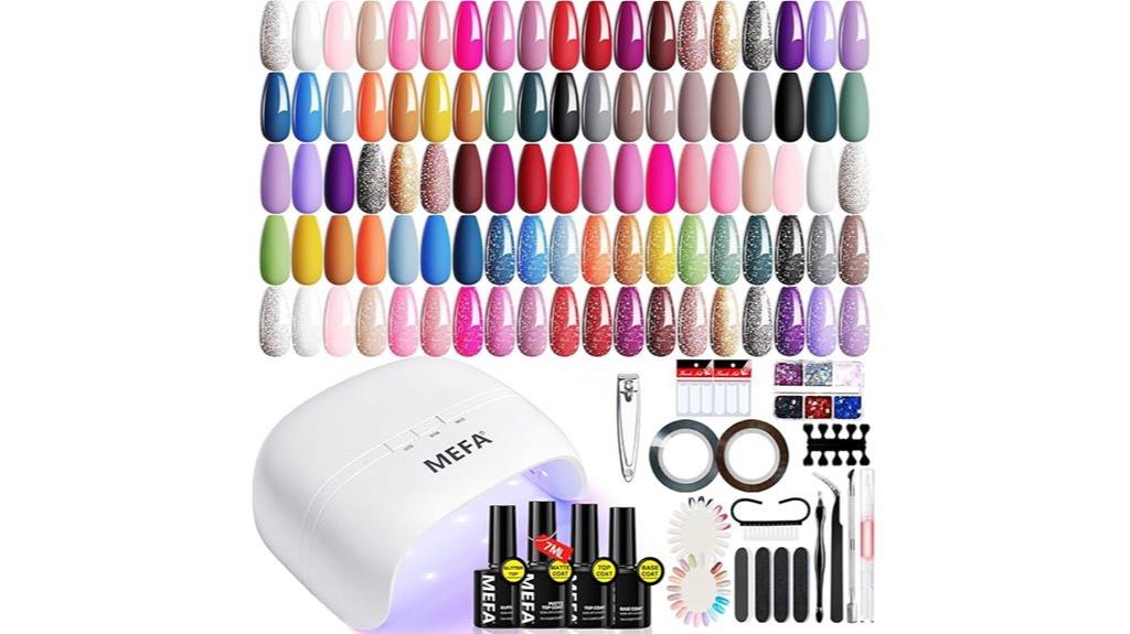 complete 32 color nail set