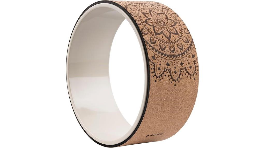cork yoga wheel