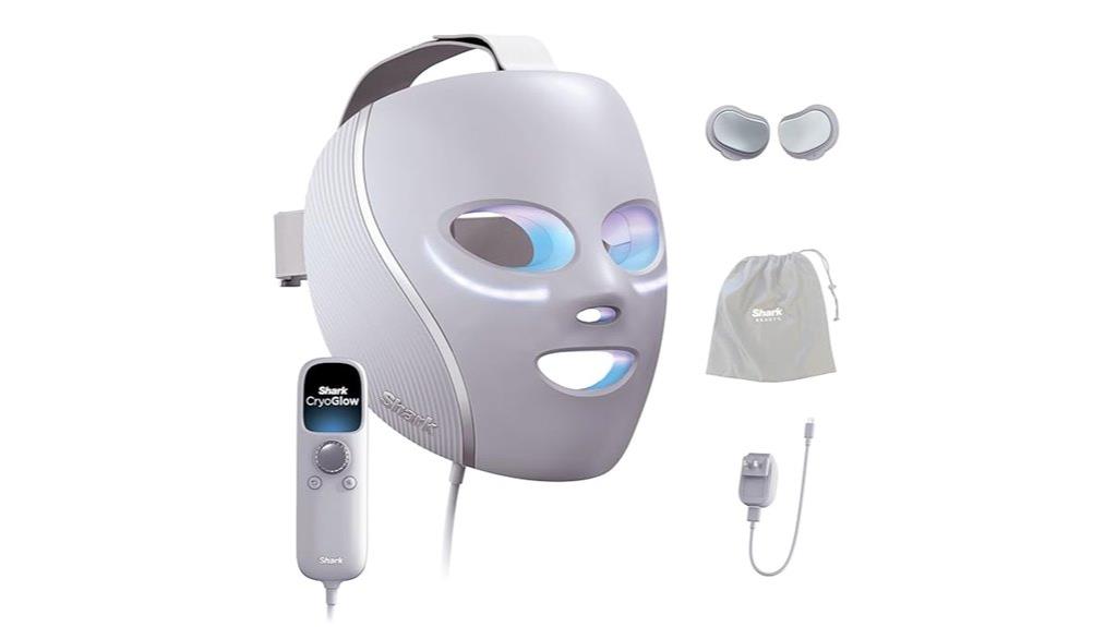 cryoglow led face mask