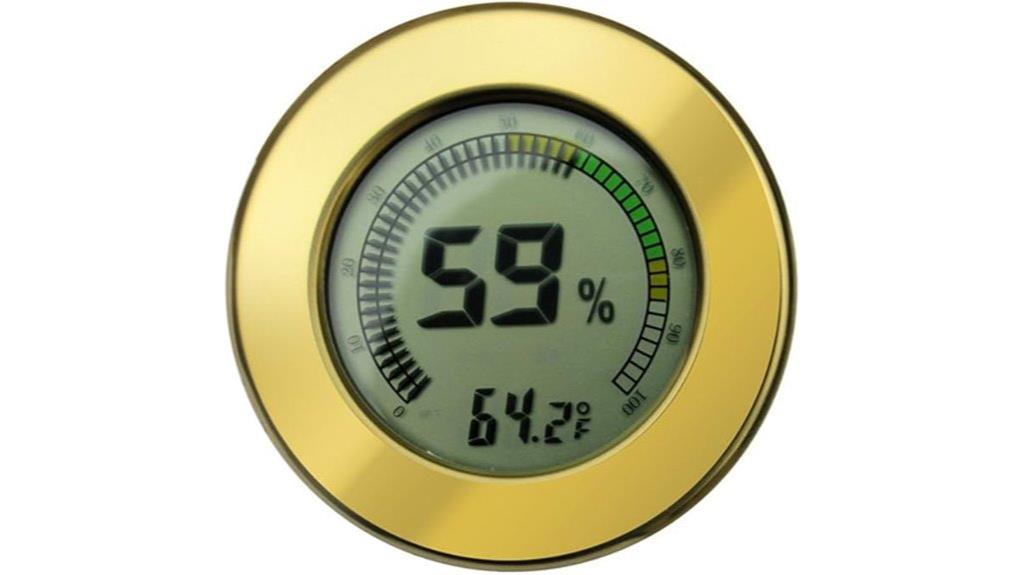 digital hygrometer for humidors