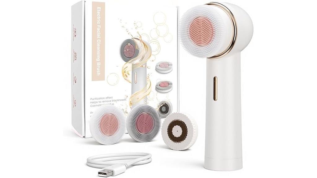 dual mode facial brush