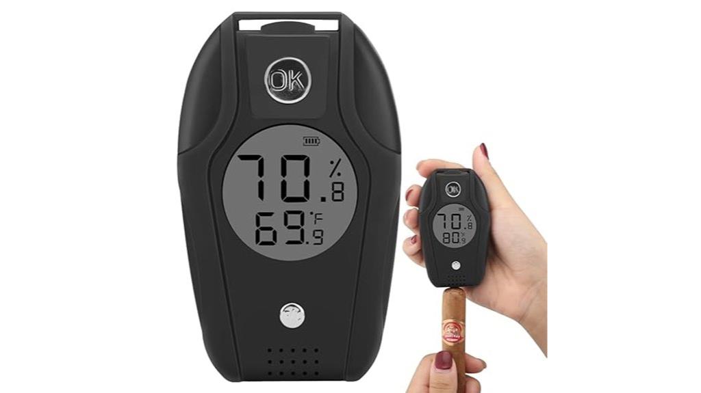 dual sensor humidity thermometer