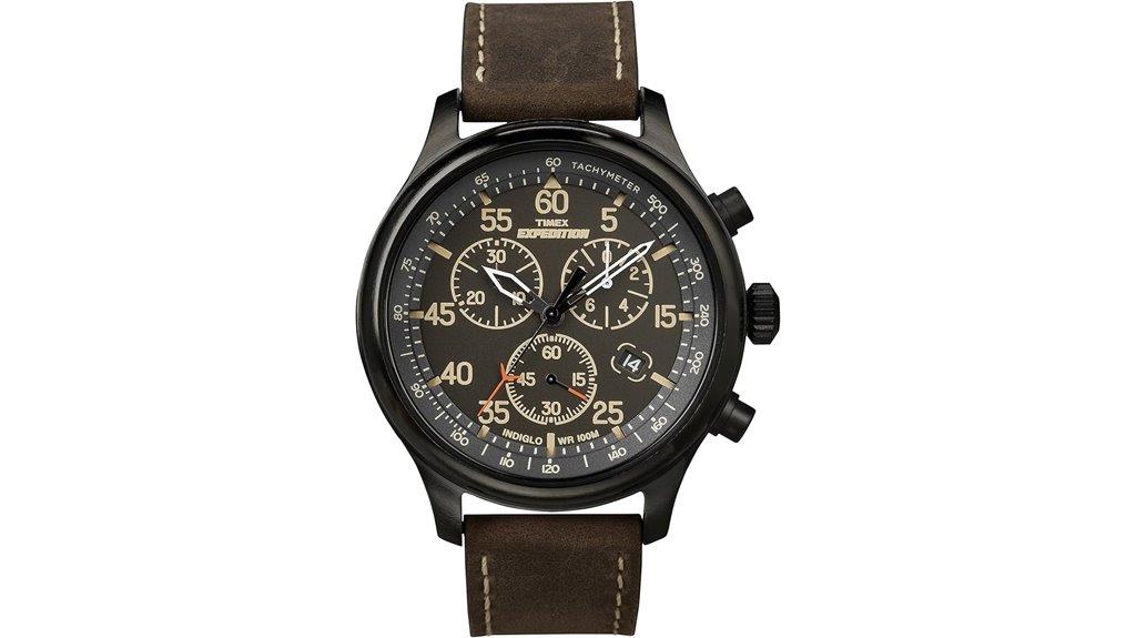 durable 43mm field watch
