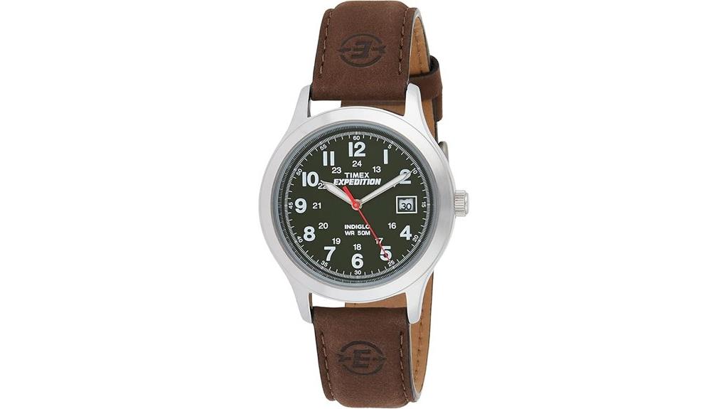 durable metal field watch