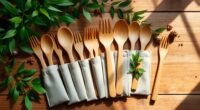 eco friendly bamboo utensil sets