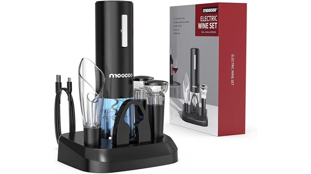 electric wine opener kit