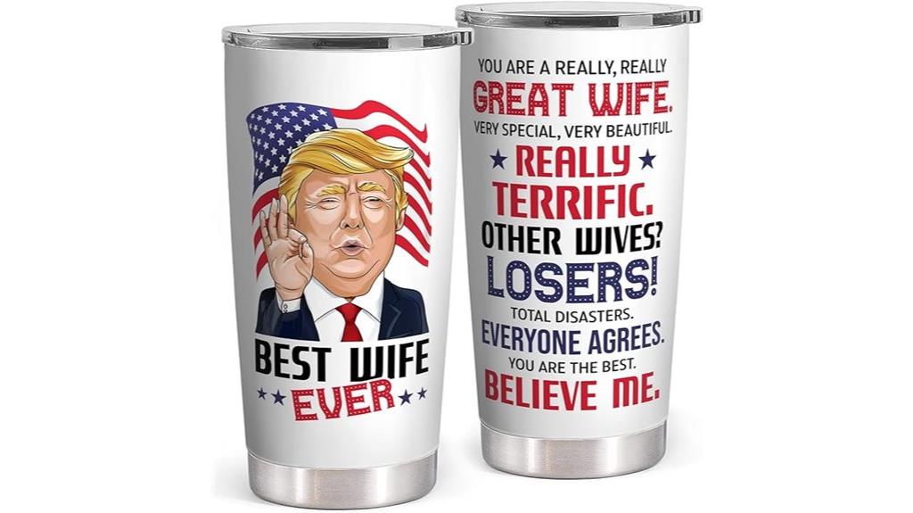 elegant stainless tumbler gift