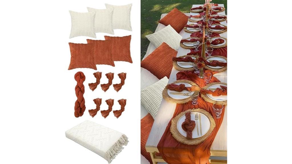 extra large boho picnic set