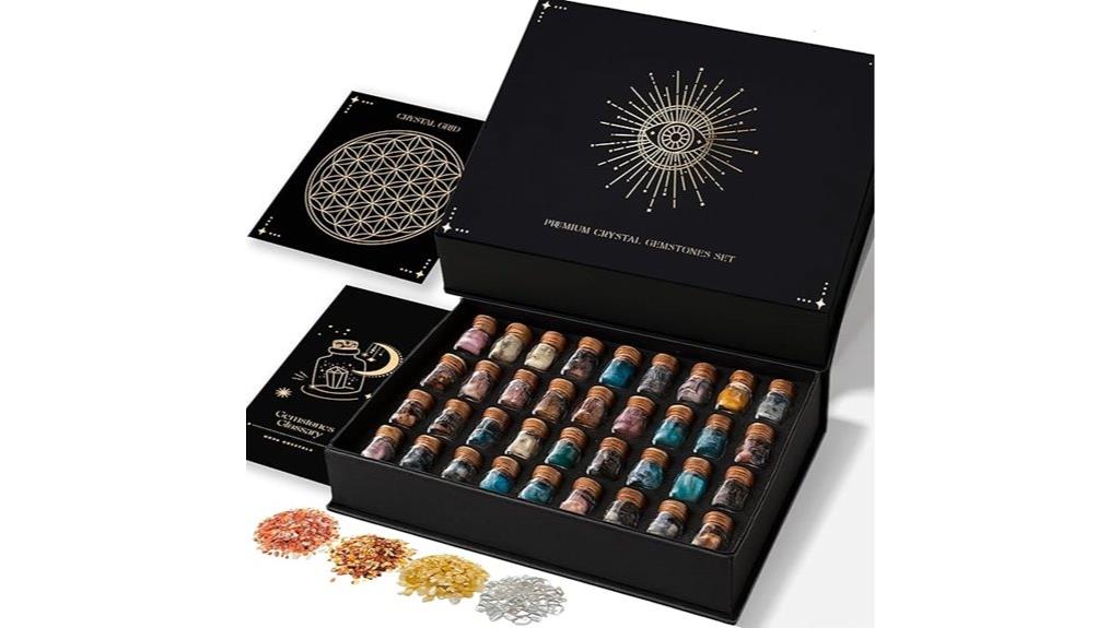 fifty crystal spell jars