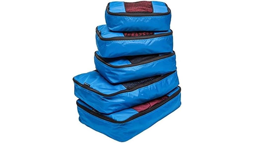 five piece travel organizer