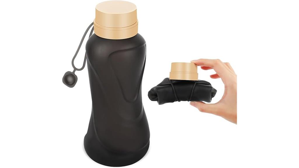 flexible 650ml leak proof bottle