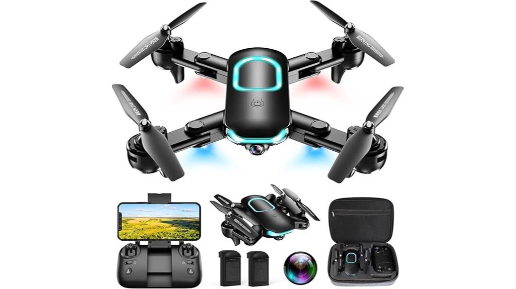 foldable beginner drone with camera