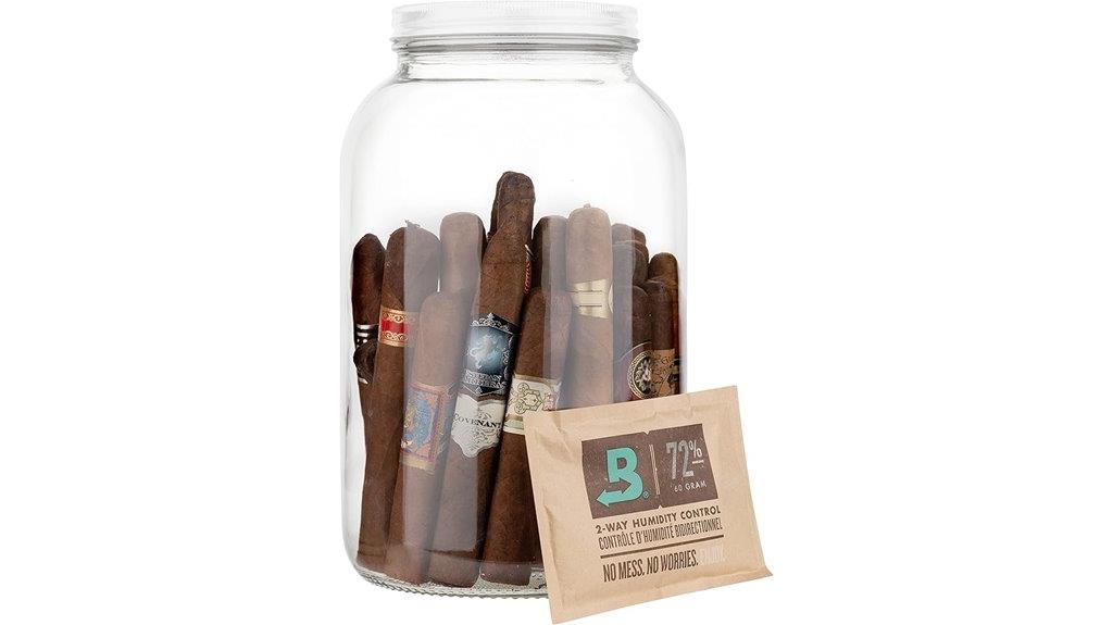 gallon mason jar humidor