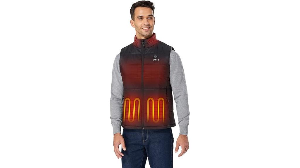 heated lightweight vest