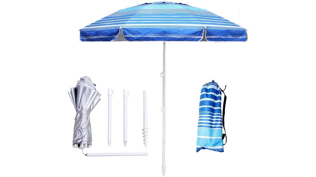 heavy duty beach umbrella