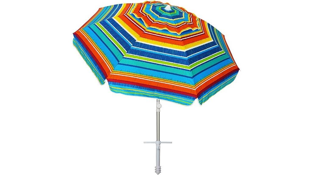 heavy duty uv beach umbrella