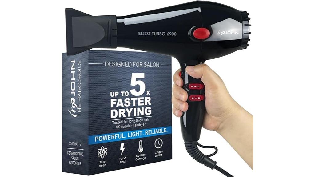 high powered ionic hair dryer