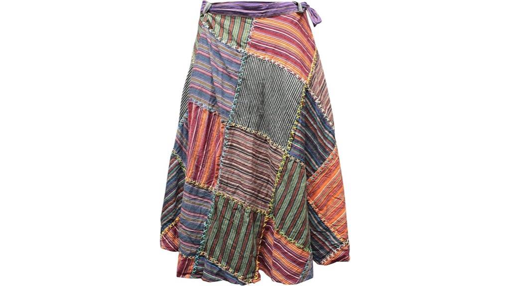 hippie festival long skirt