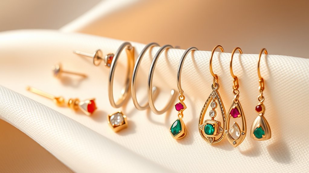 hypoallergenic earrings for sensitive skin