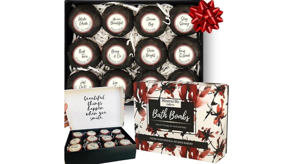 inspirational organic bath bombs