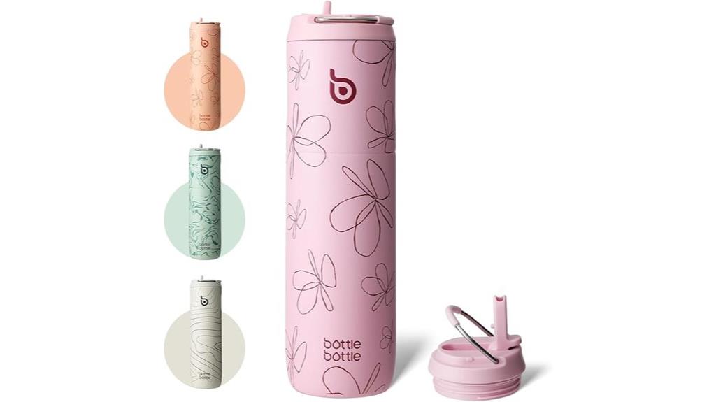 insulated 24oz water bottle