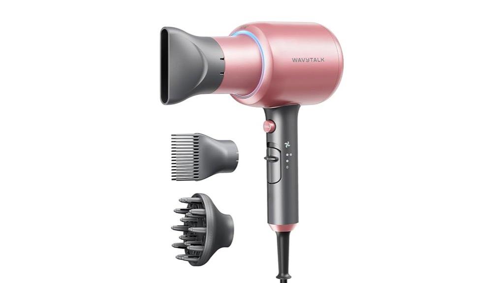 ionic hair dryer with diffuser