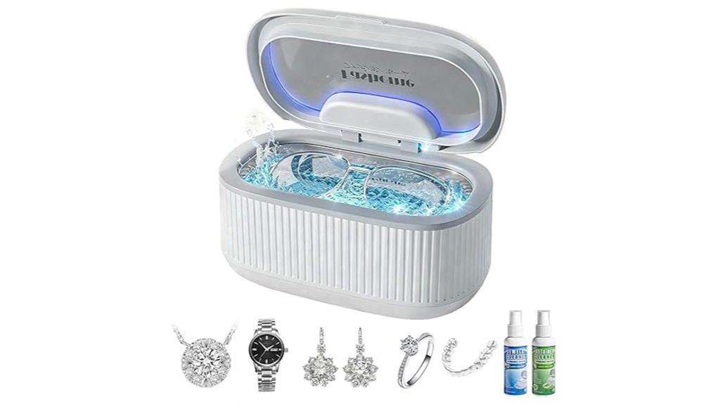 jewelry cleaner with basket