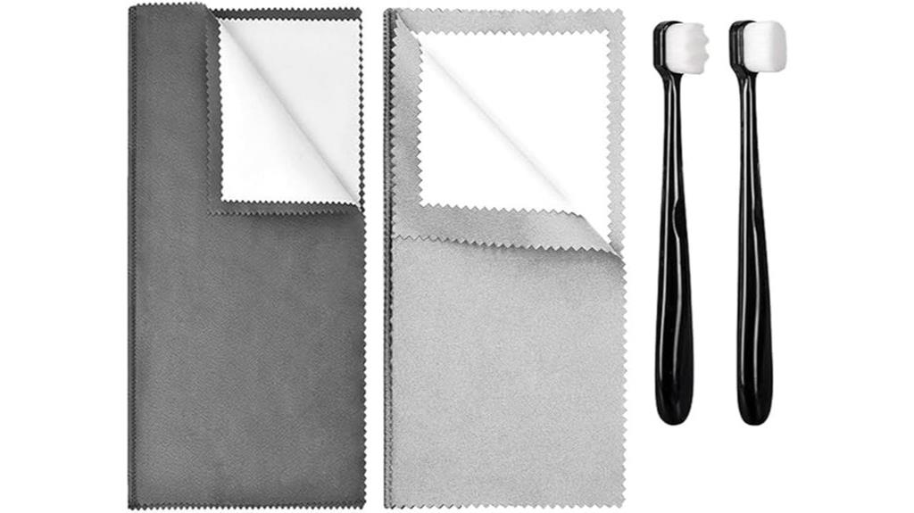 jewelry cleaning cloths set