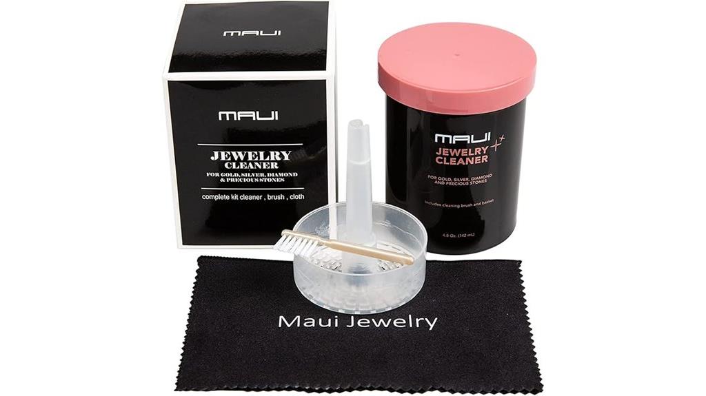 jewelry cleaning kit included