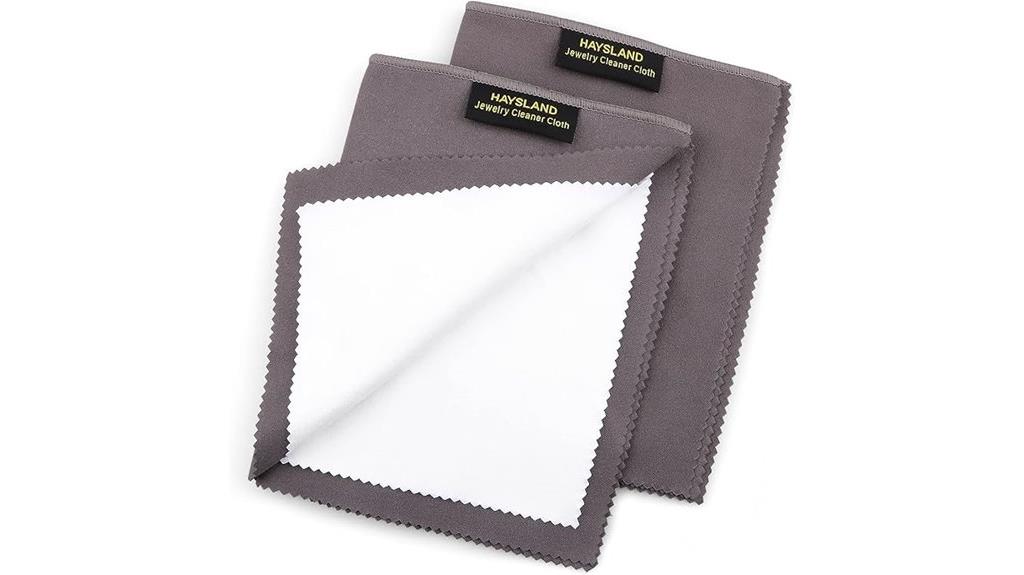 jewelry polishing cloths set