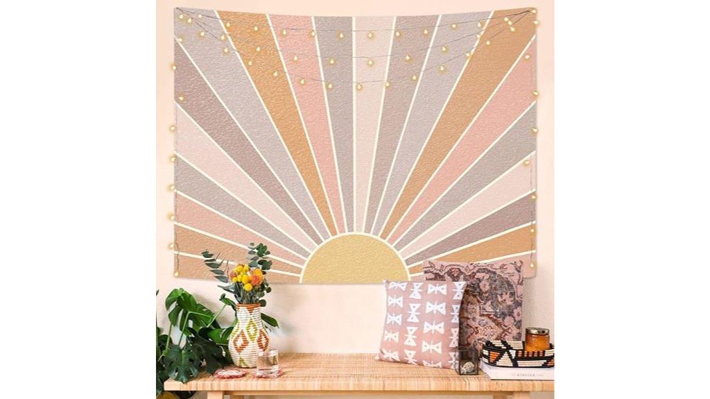 kanuyee boho sun tapestry