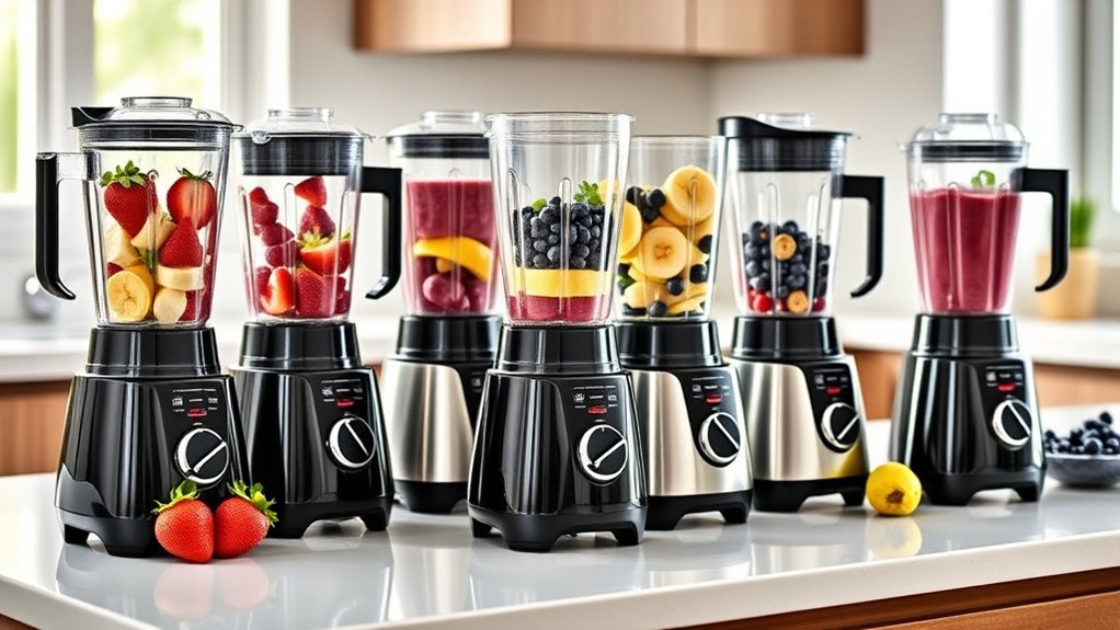 key blender selection factors