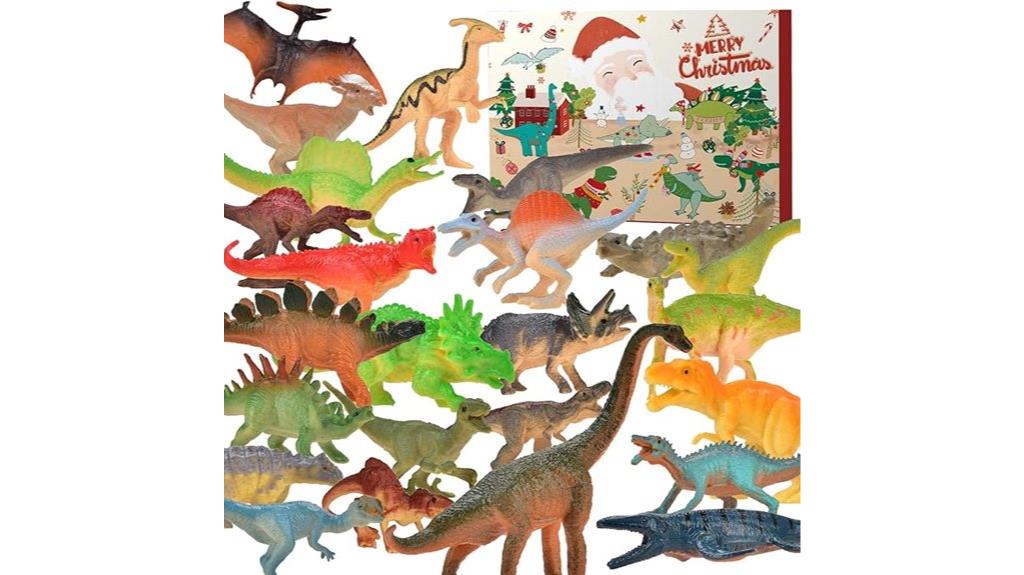 kids dinosaur toy calendar