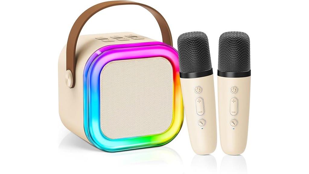 kids wireless karaoke device