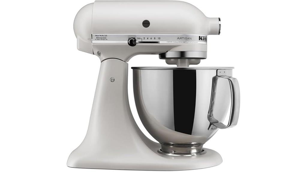 kitchenaid artisan 5 quart mixer