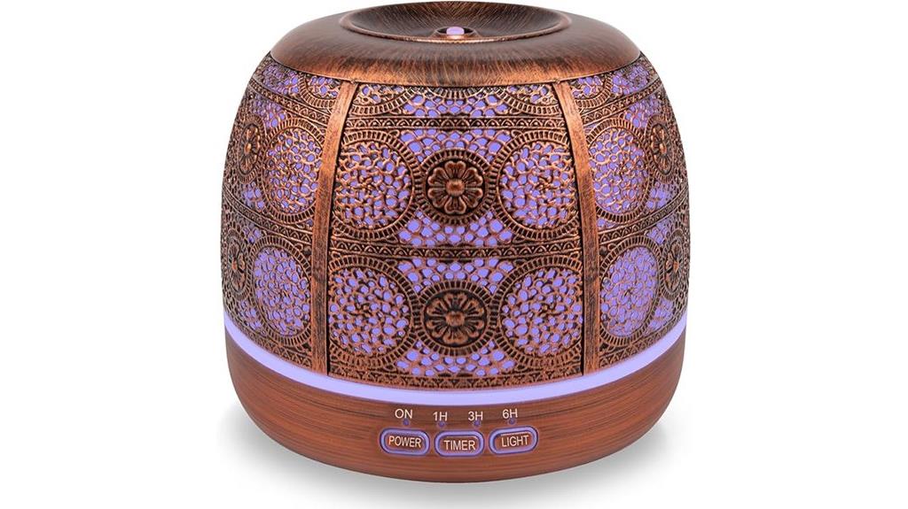 large 500ml essential oil diffuser