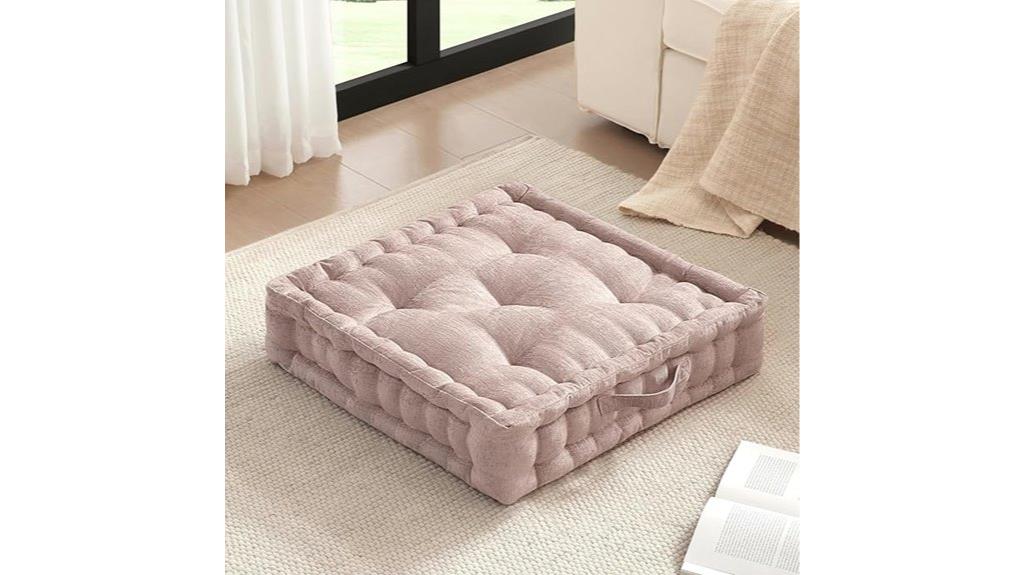 large yoga meditation pillow